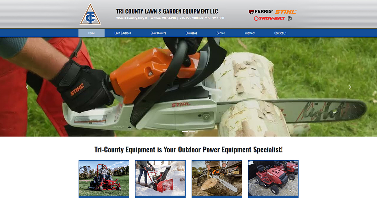 Tri County Lawn & Garden Equipment LLC Withee, WI